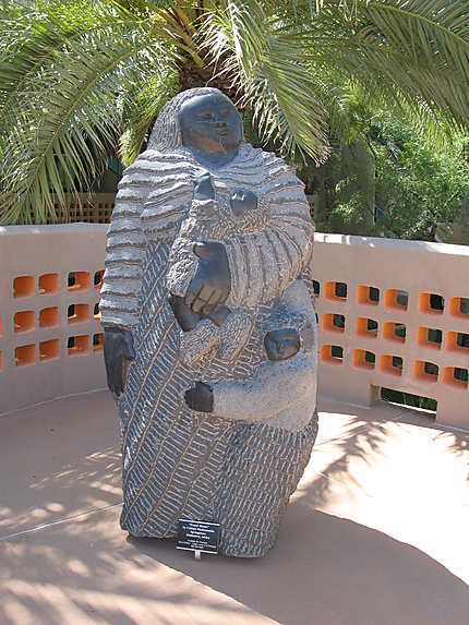 Sculpture Amérindienne à Carefree - Juillet 2011