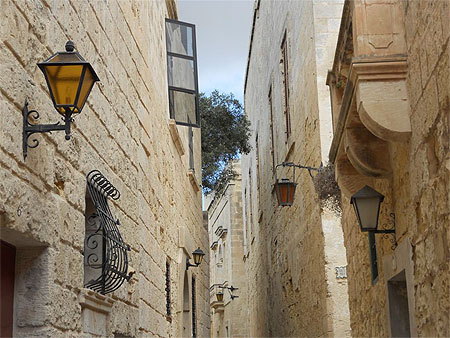 Les ruelles de Mdina Les ruelles de Mdina
