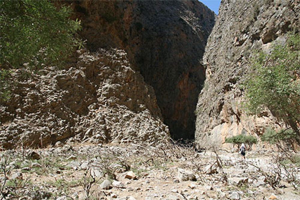 Entrée des Gorges d'Aradena