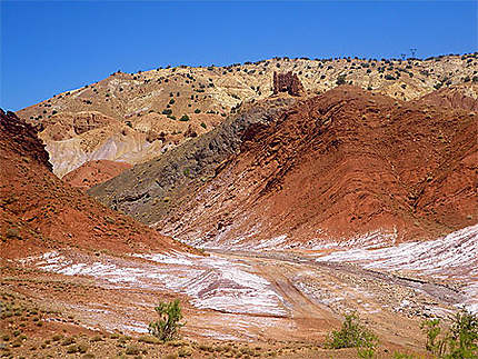 Mine de sel entre Telouet et Ait Benhaddou