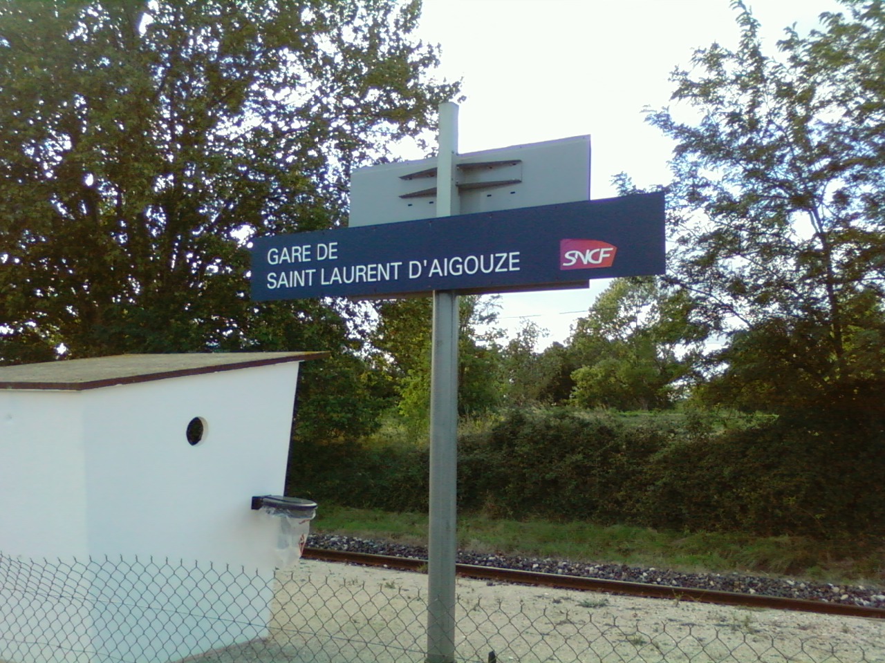 Gare de St Laurent d'Aigouze Gare de St Laurent d'Aigouze
