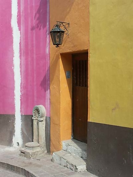 Façades colorées - Guanajuato