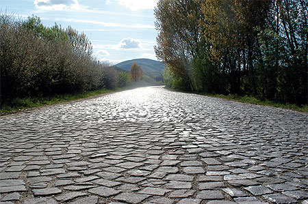 Route pavée Route pavée