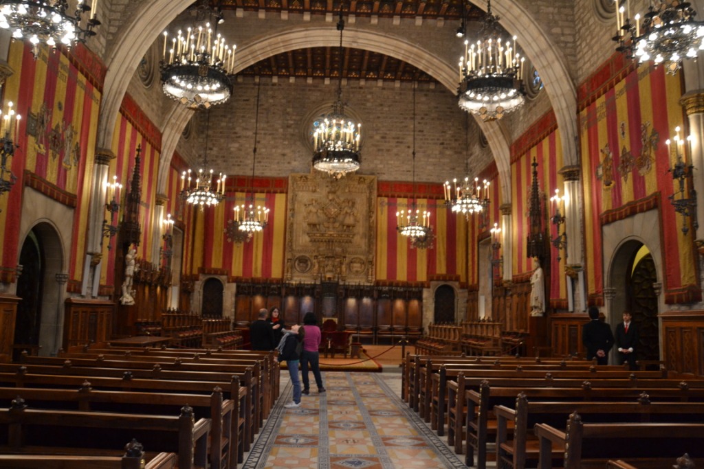 Salle du Consell de Cent Salle du Consell de Cent