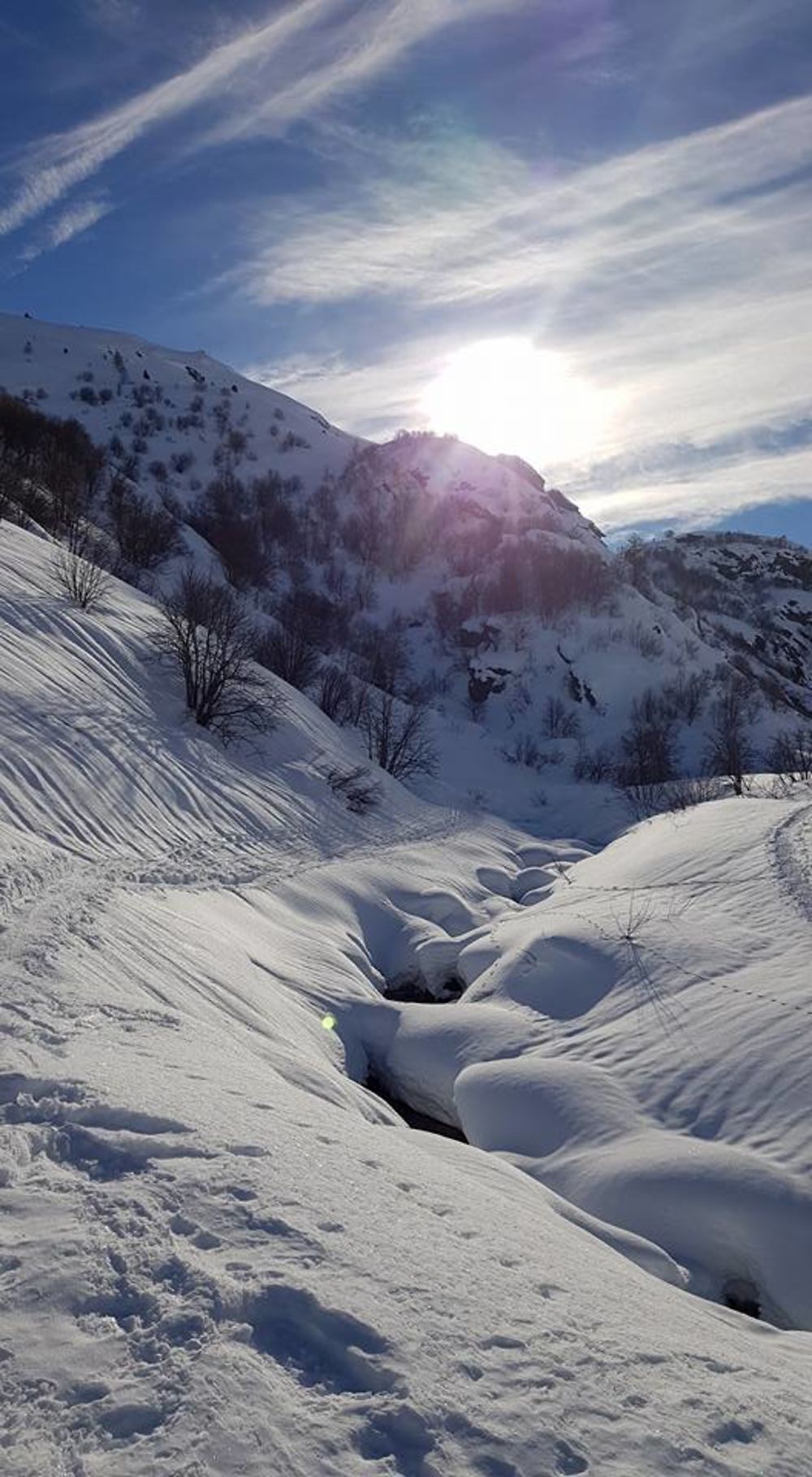 Valmeinier dans les Alpes