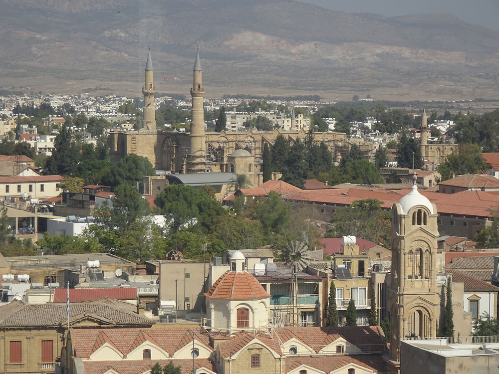 Vue sur la mosquée Selimiyé