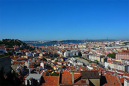 Lisbonne depuis Senhora do Monte