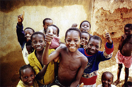 Enfants à Niamey