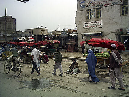 Marché à Kaboul