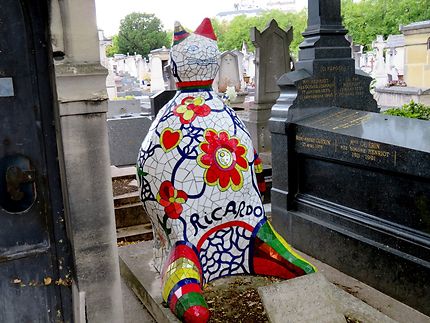 Chat par Niki de Saint Phalle (Tombe de Ricardo)