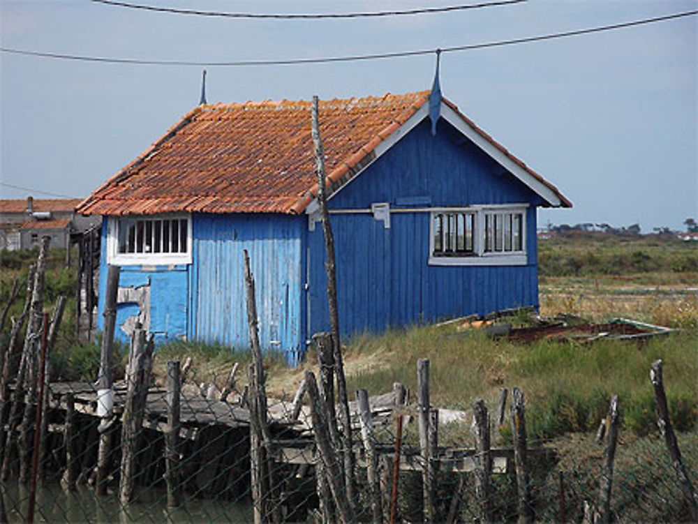 Cabane de pêcheurs à Dolus