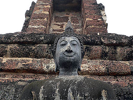 Buddha souriant à Old Sukothai