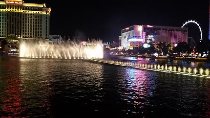 Jeux d'eau à Las Vegas