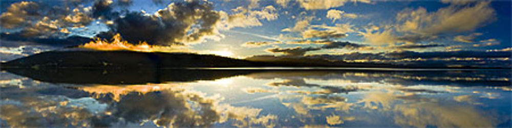 Coucher de soleil en Tasmanie 