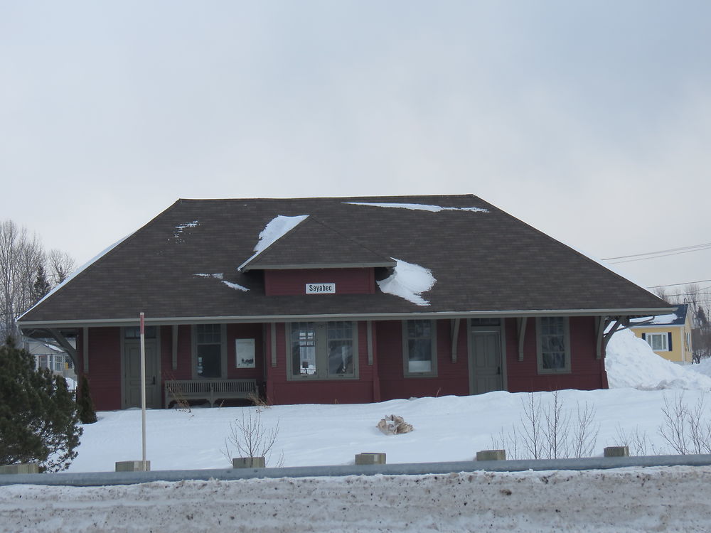 Ancienne gare de Sayabec