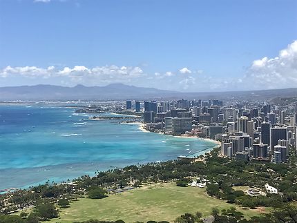 Une vue imprenable sur Honolulu 