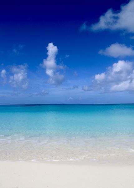 Plage aux Bahamas : Plages : Mer : Île de San Salvador : Bahamas