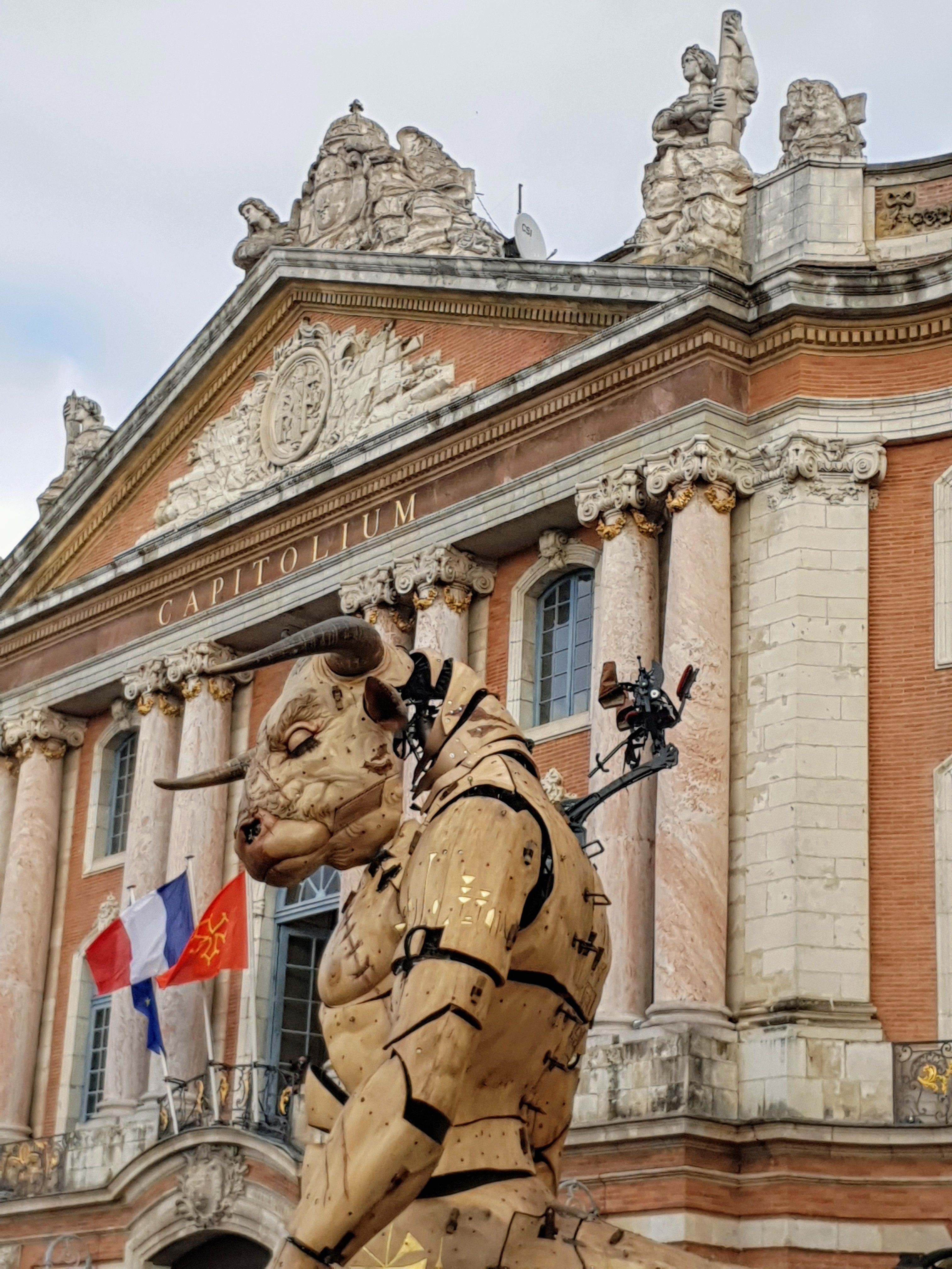 Astérion le Minotaure, place du Capitole, Toulouse