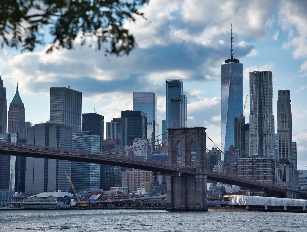 Vue sur Manhattan depuis Brookyln