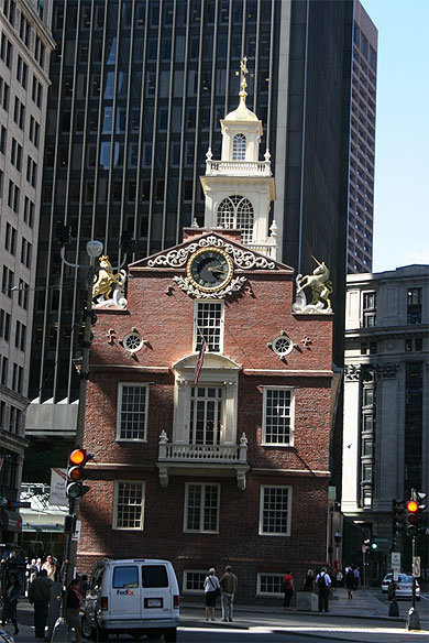 L'Old State House (ou ancien capitole) L'Old State House (ou ancien capitole)
