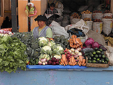 Vendeuse de légumes