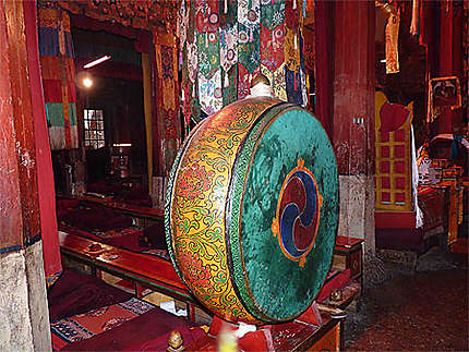 Tambour tibétain - Monastère de Samyé