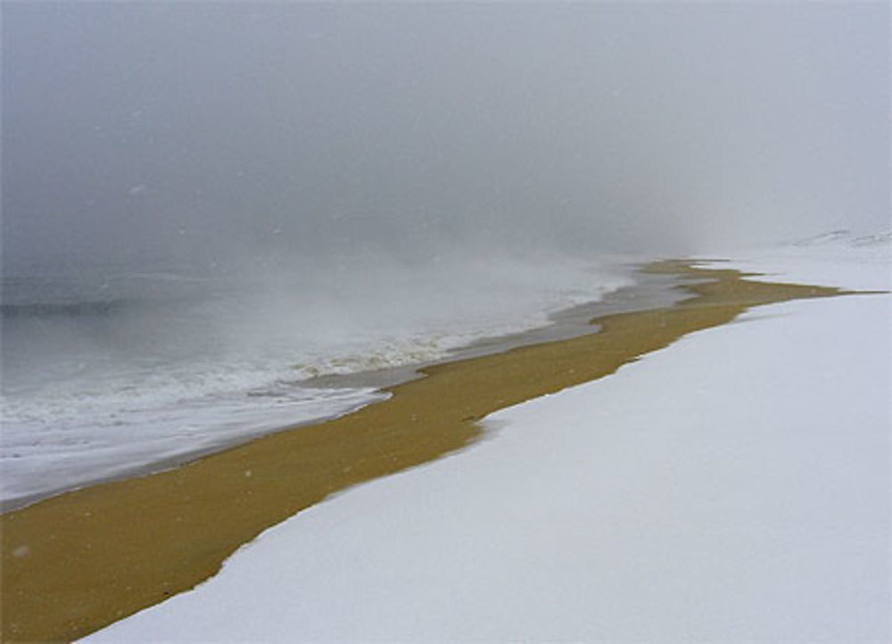 Sable blanc...de neige !