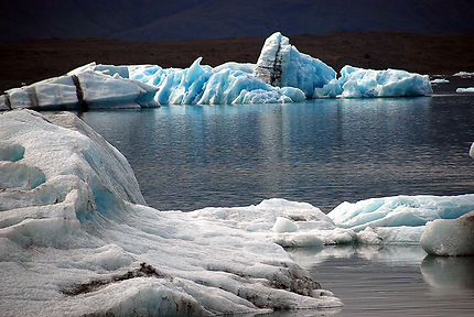Islande, glaciers, côte sud