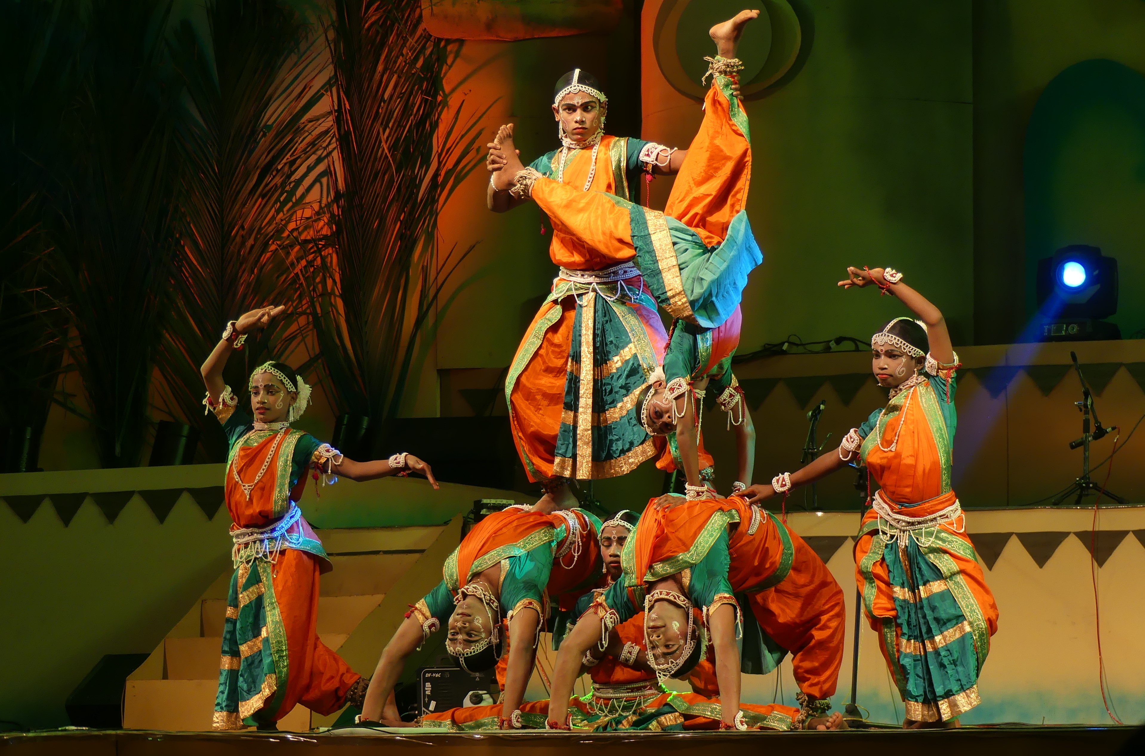 Troupe de danse à Goa