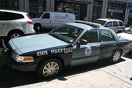 Une voiture de la Massachusetts State Police