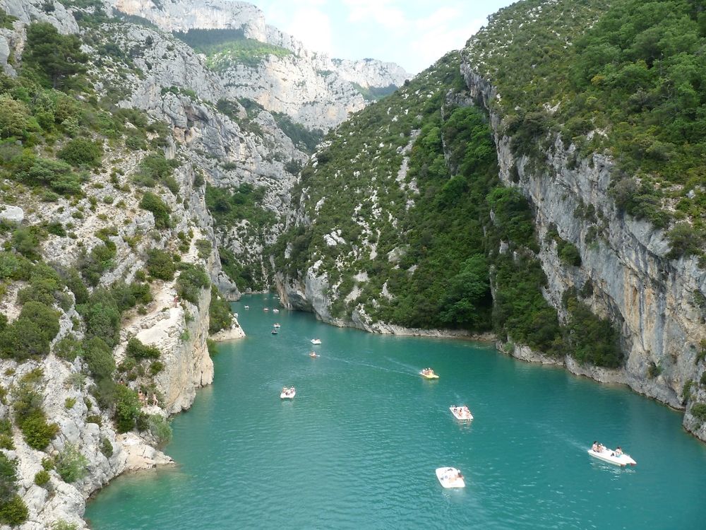 Gorges du Verdon à sainte Croix