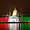 Le Parlement auc couleurs du drapeau hongrois