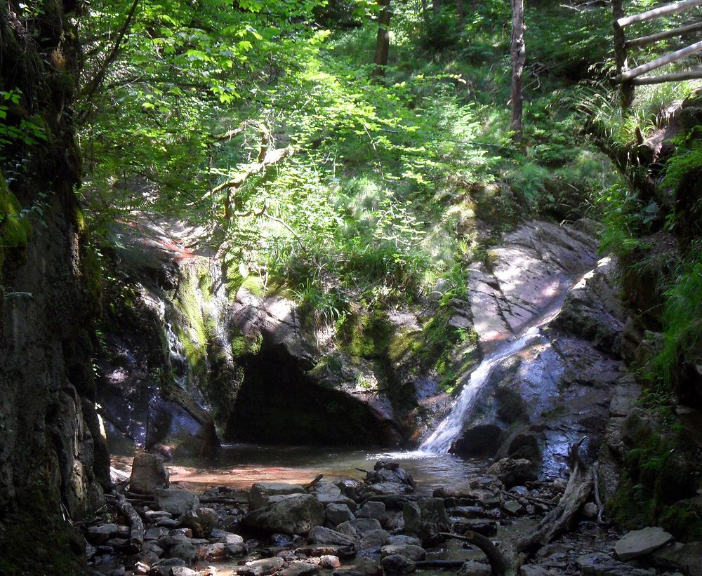 Cascade sur le Ninglinspo