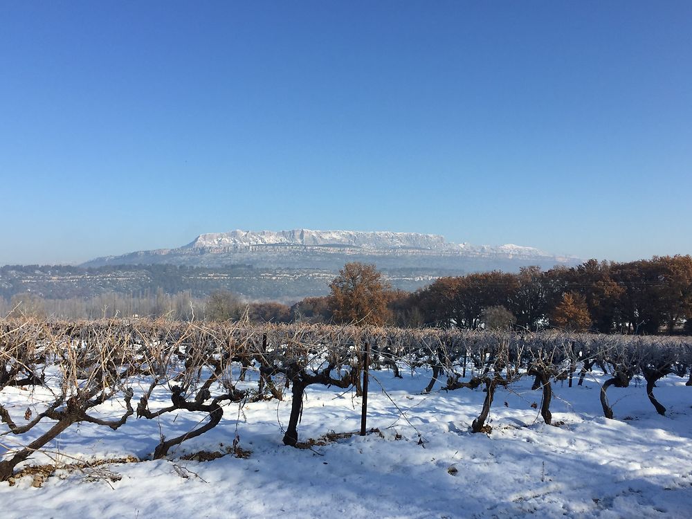 Neige en Provence