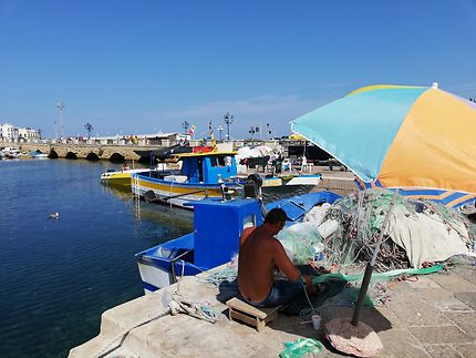 Port de Gallipoli, Italie