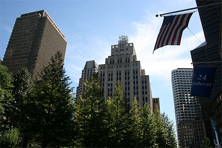 Le quartier des Affaires de Boston Le quartier des Affaires de Boston
