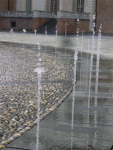 Fontaine au château de la Reggia de Venaria Fontaine au château de la Reggia de Venaria