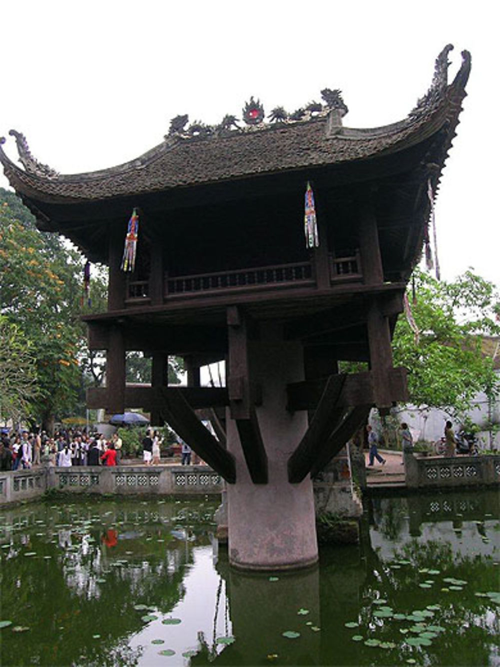 Pagode au pilier unique