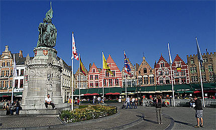 Grand-Place, Bruges, Belgique