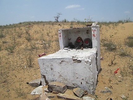 Temple dédié à Shiva en plein désert