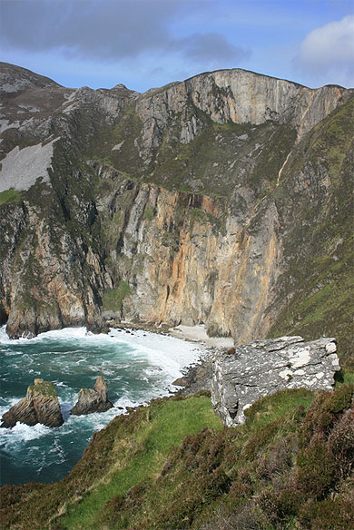 Les falaises de Slieve League Les falaises de Slieve League