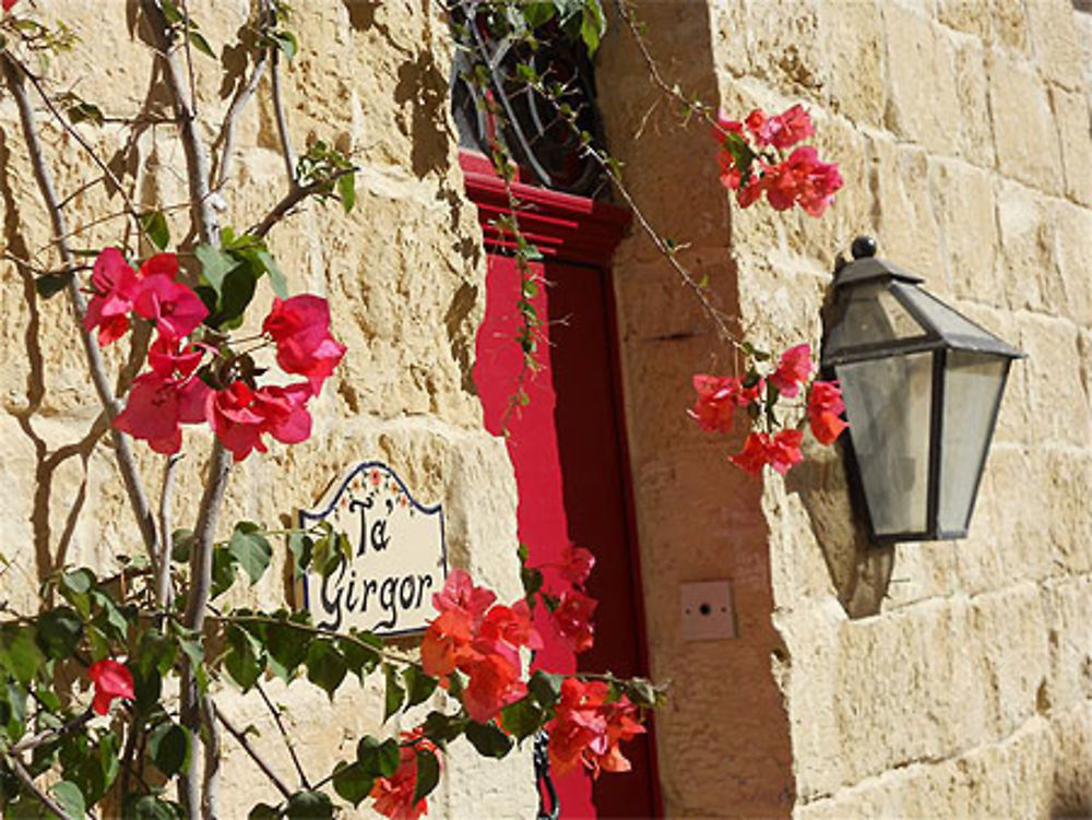 Façade de maison à Zurrieq