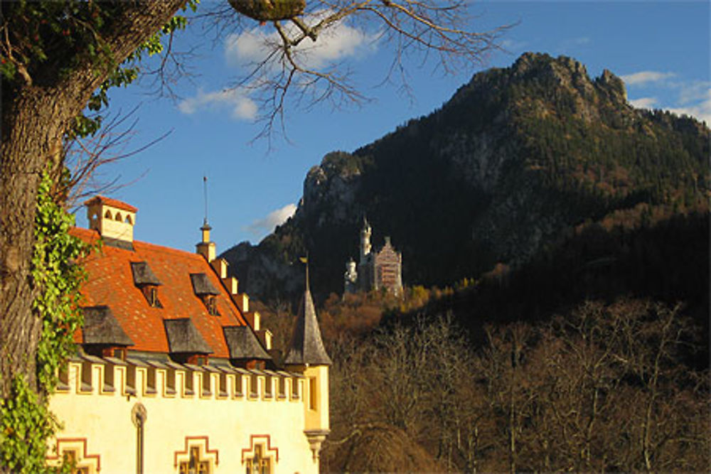 Construction de Neuschwanstein