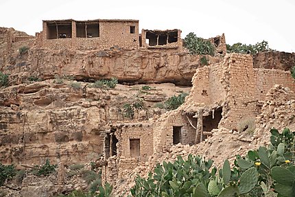 Aurès - Rhoufi - Maisons désertées