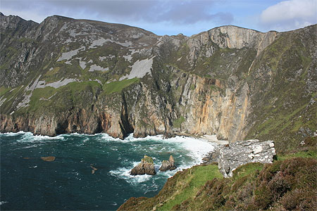 Les falaises de Slieve League (Donegal) Les falaises de Slieve League (Donegal)