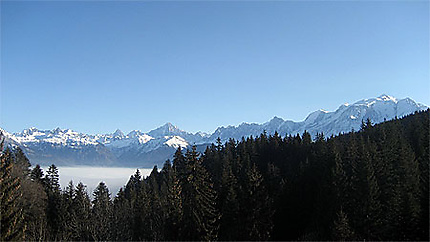 Chaine Du Mont Blanc Montagne Massif Du Mont Blanc