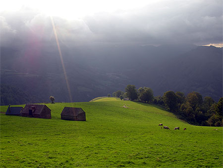 Vue de Larrau Vue de Larrau