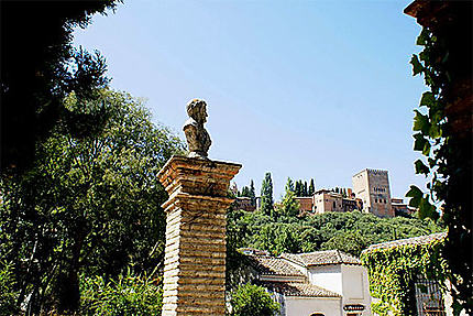 Vue de l'Alhambra depuis la Maison del Chapiz