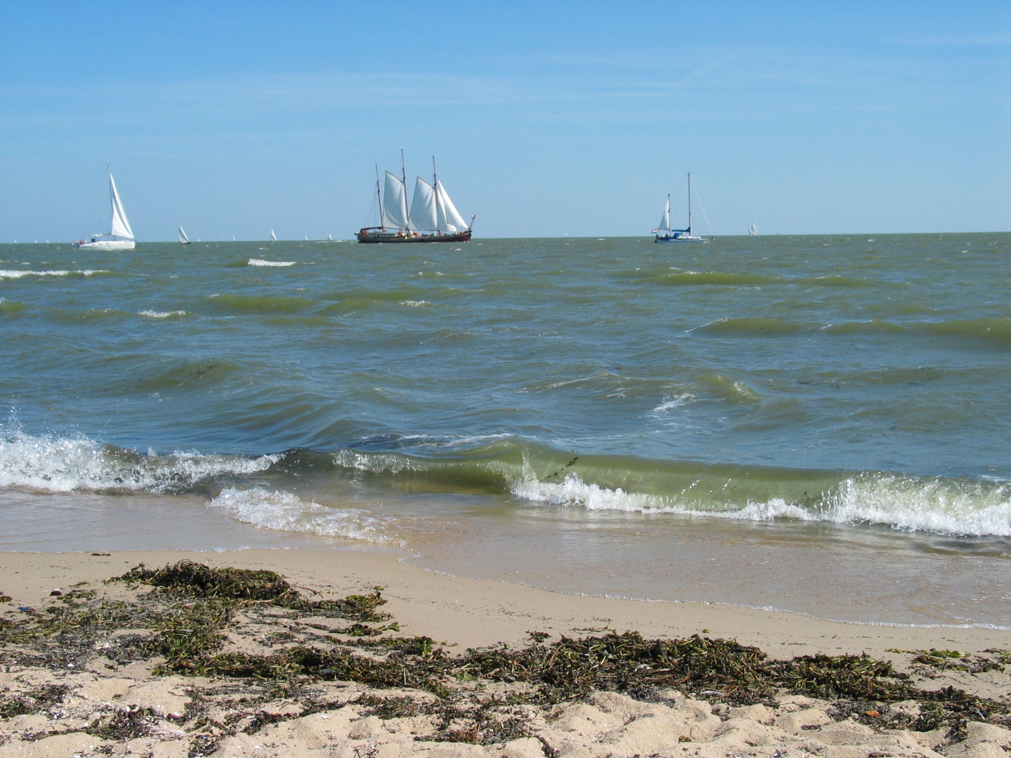 Petite plage à Marken Petite plage à Marken
