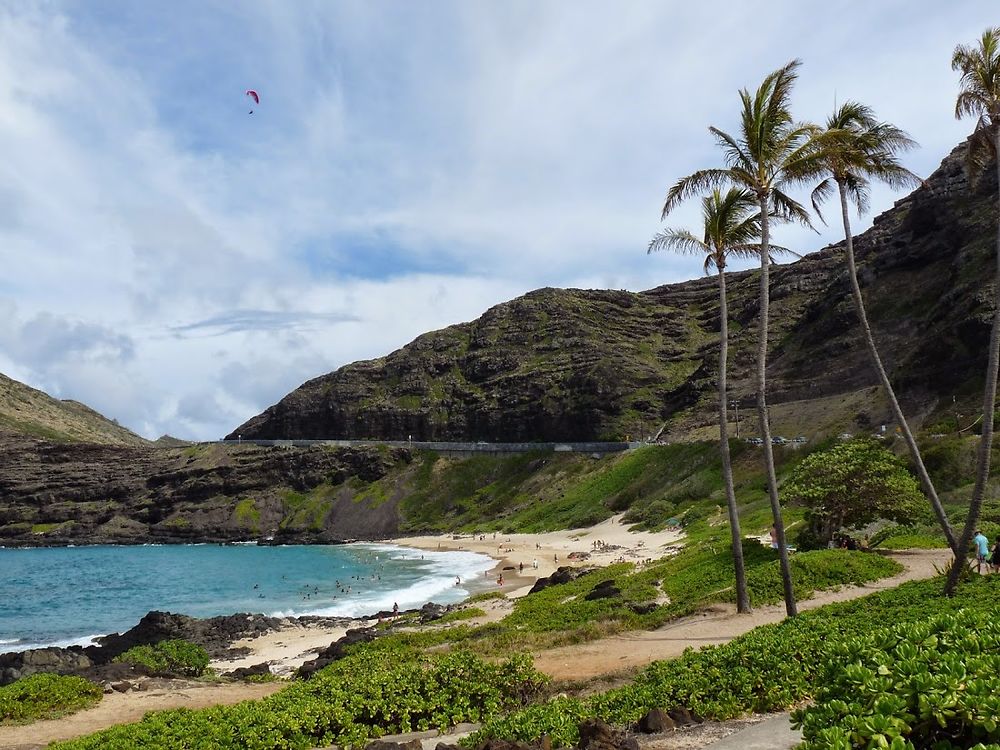 Plage de Sandy beach